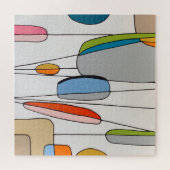 はぶら下がったスレッド20 x 20パズルによる ジグソーパズル (横)