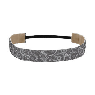 はめば歯車パターン アスレチックヘッドバンド
