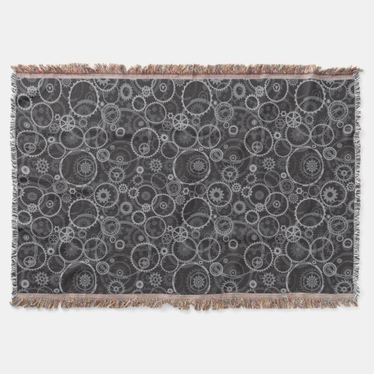 はめば歯車パターン スローブランケット (正面)