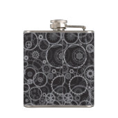 はめば歯車パターン フラスク (裏面)