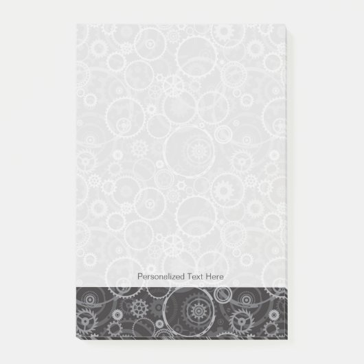 はめば歯車パターン ポストイット (正面)