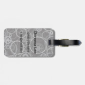 はめば歯車パターン ラゲッジタグ (裏面横)