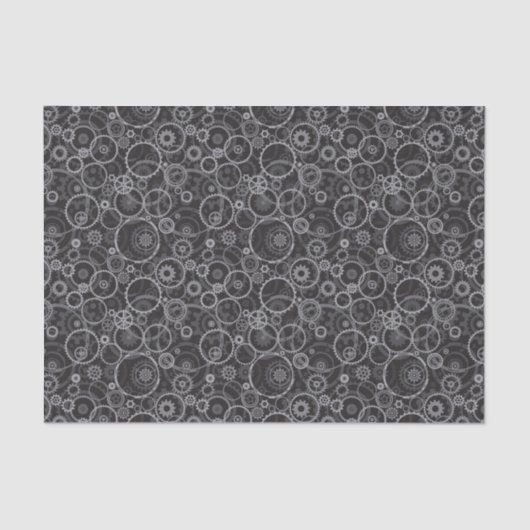 はめば歯車パターン 薄葉紙 (正面)