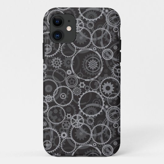 はめば歯車パターン Case-Mate iPhoneケース (裏面)