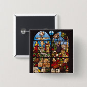 はりつけおよびMount of Olives 1533年 缶バッジ (正面&裏面)