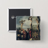 はりつけ1873年 缶バッジ (正面&裏面)