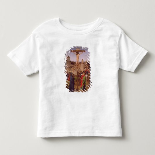 はりつけ(パネルの油) トドラーTシャツ (正面)