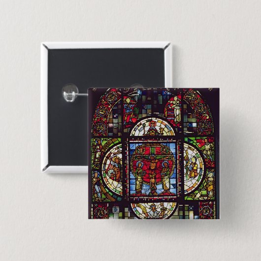 はりつけ 缶バッジ (正面&裏面)