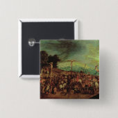 はりつけ 缶バッジ (正面&裏面)