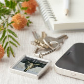 はりつけ、17世紀(アイボリー) キーホルダー (側面)