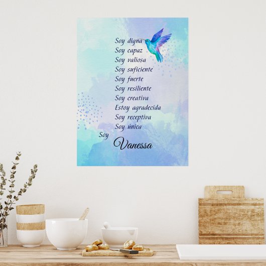 はインスパイア断言の旅だスペインの ポスター (キッチン)