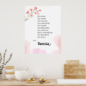 はインスパイア断言の旅だスペインの ポスター (キッチン)