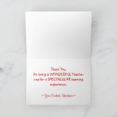 はグリーテ教えィングカードのハート作品 カード (内部)