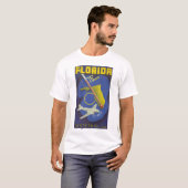 ~はフロリダ州南部を飛ぶ Tシャツ (正面フル)