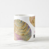 *~*は一流の石のMagnetaのパステルのグリッターを個人化します コーヒーマグカップ (中央)