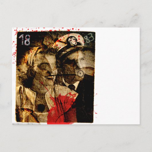 は不気味がき ポストカード (正面)