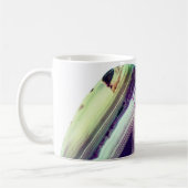 *~*は名前-石の石のLapidaryの瑪瑙--を個人化します コーヒーマグカップ (左)