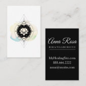 *~*は夢に月のはす神聖な記号を主演します 名刺 (正面/裏面)