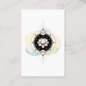 *~*は夢に月のはす神聖な記号を主演します 名刺 (正面)