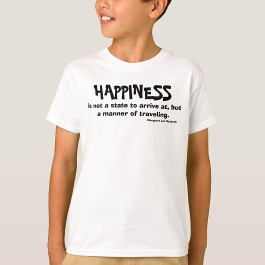 は州に到着する方法ではなく… Tシャツ (正面)