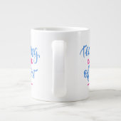 は教えハート ジャンボコーヒーマグカップ (裏面)