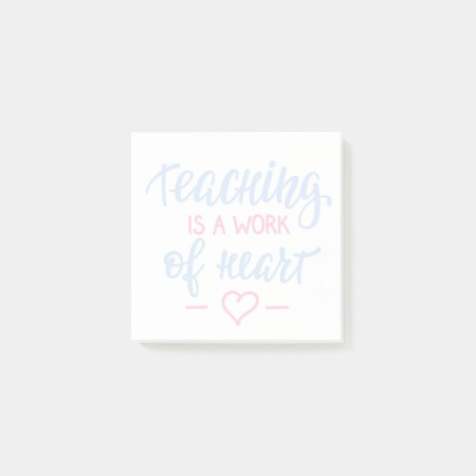 は教えハート ポストイット (正面)