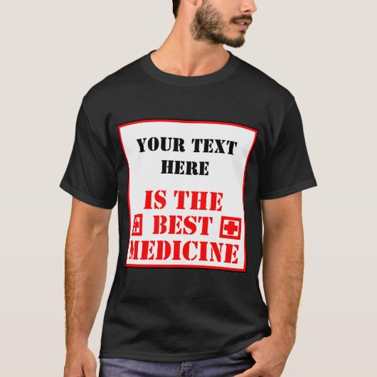 ? は最高のクスリ Tシャツ (正面)