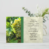 は結婚ヴィネヤード招待状 招待状 (スタンド正面)