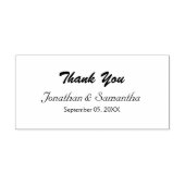 は結婚自己インク切手ありがとう セルフインキングスタンプ (デザイン)