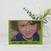 は虫の誕生日パーティー 招待状 (スタンド正面)