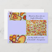 は賛美がきを笑える人たちだ ポストカード (正面/裏面)