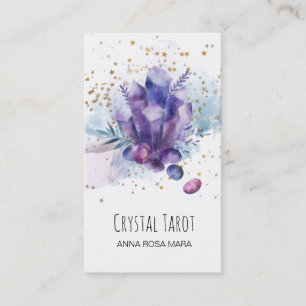 *~*は霊魂宇宙宇宙CrystalsTarotを主演します 名刺