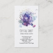 *~*は霊魂宇宙宇宙CrystalsTarotを主演します 名刺 (裏面)