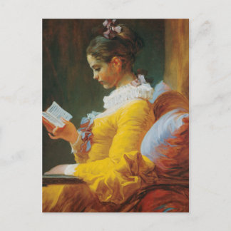 は黄色読の服を着ている ポストカード