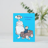 ばあちゃんは愛 ポストカード (スタンド正面)