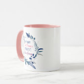 ばあちゃん最高のだけがグランに昇進す素晴らしるのよ マグカップ (正面左)