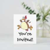 ばかげたひよこアニメ 招待状 (スタンド正面)