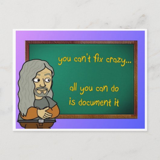 ばかげたポストカード ポストカード (正面)