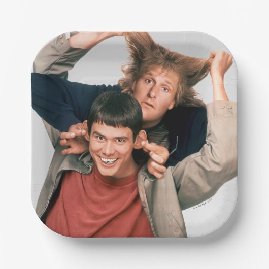 ばかとダンバー |ロイドとハリー ペーパープレート (正面)