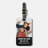 ばかとダンバー |ロイドとハリー ラゲッジタグ (正面縦)