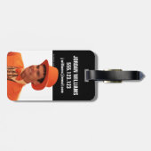 ばかとダンバー |ロイド・クリスマス ラゲッジタグ (裏面横)