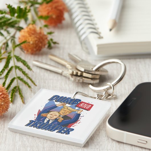 ばかとトランパー キーホルダー (正面右)