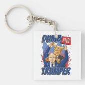 ばかとトランパー キーホルダー (正面)