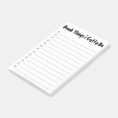 ばかのTo-Doリスト ポストイット (アングル)