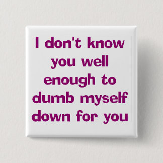 ばかはボタンがかかります 缶バッジ