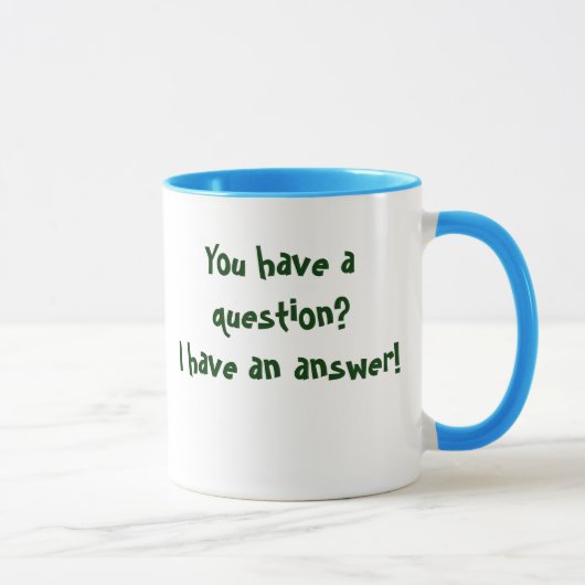 ばかは自由に見ます マグカップ (右)