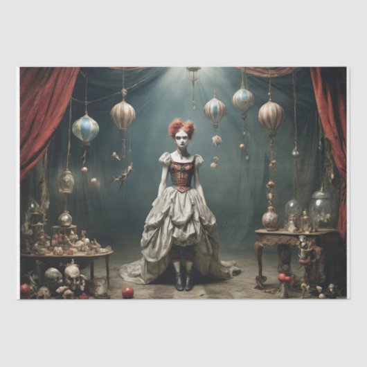 ばかばかしい演劇のカオス – 切り離し» 薄葉紙 (正面)