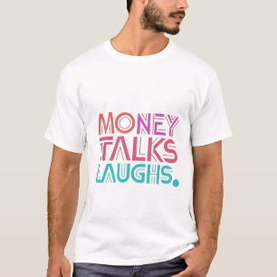 ばかばかしい言い方をして笑う Tシャツ