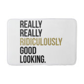 ばかばかしく良い探し引用文 バスマット (正面)