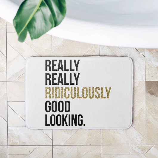 ばかばかしく良い探し引用文 バスマット